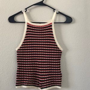h&m striped tank